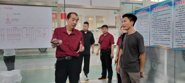 山东万物教育科技有限公司来我公司参观考察